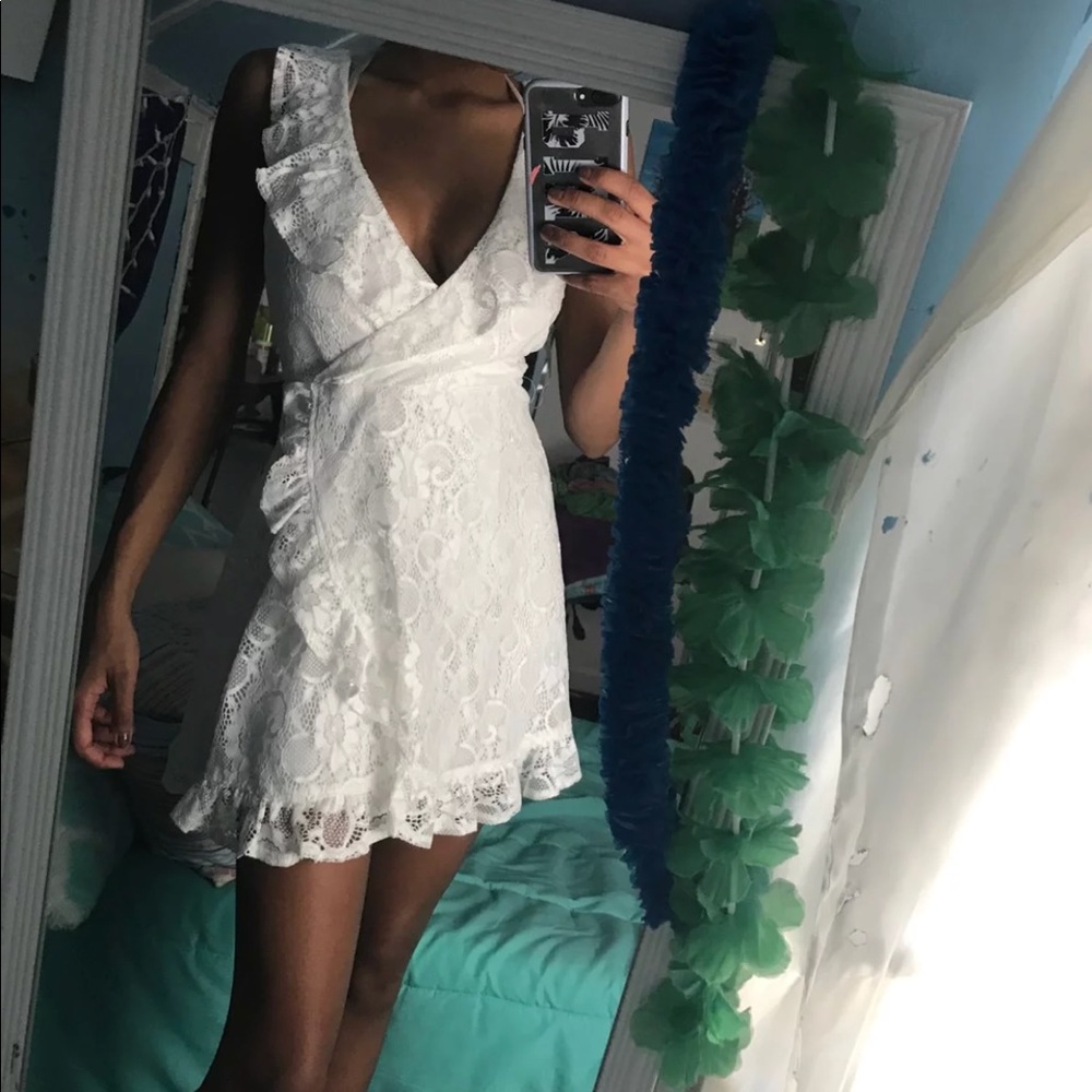 White Lace Dress